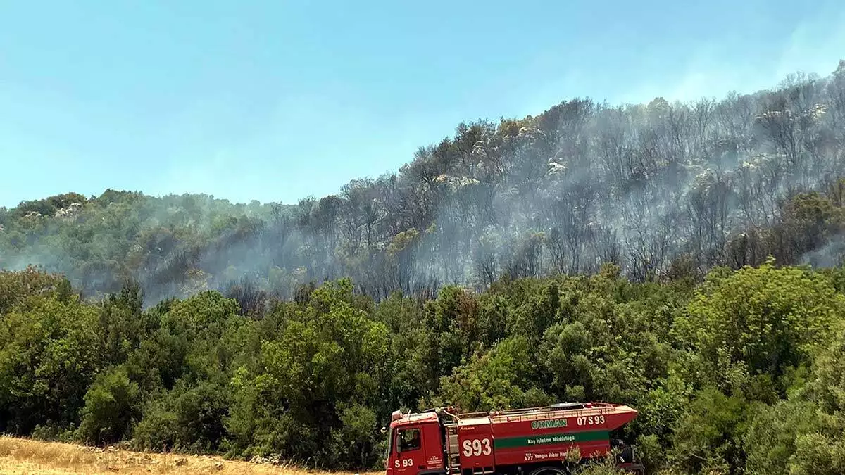 Antalyada yanginda 3 hektar alan zarar gordu 2 - yerel haberler - haberton