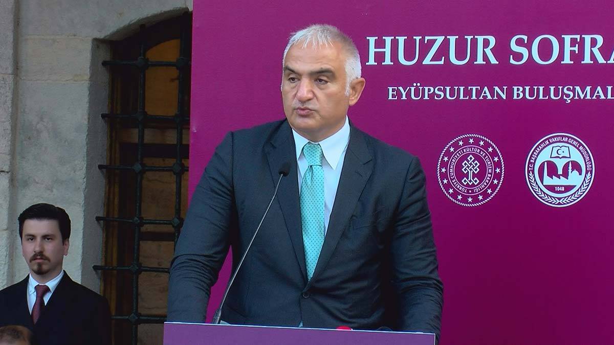 Bakan Ersoy Huzur Sofrası programında