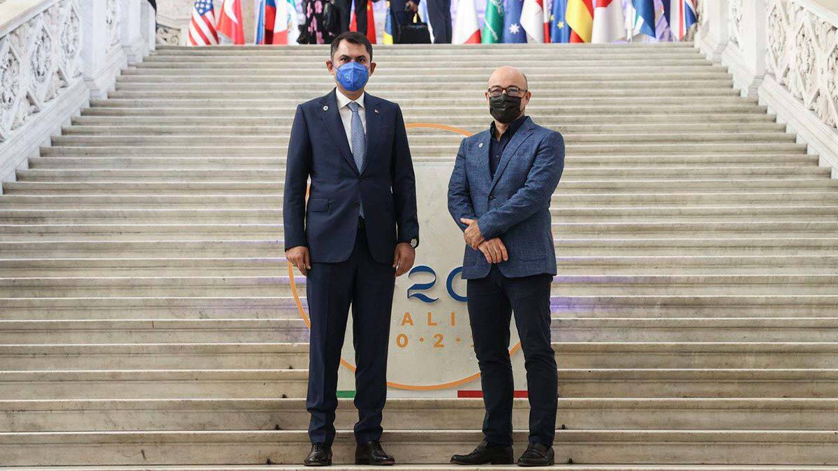 Bakan Kurum G20 Çevre Bakanları Toplantısına katıldı