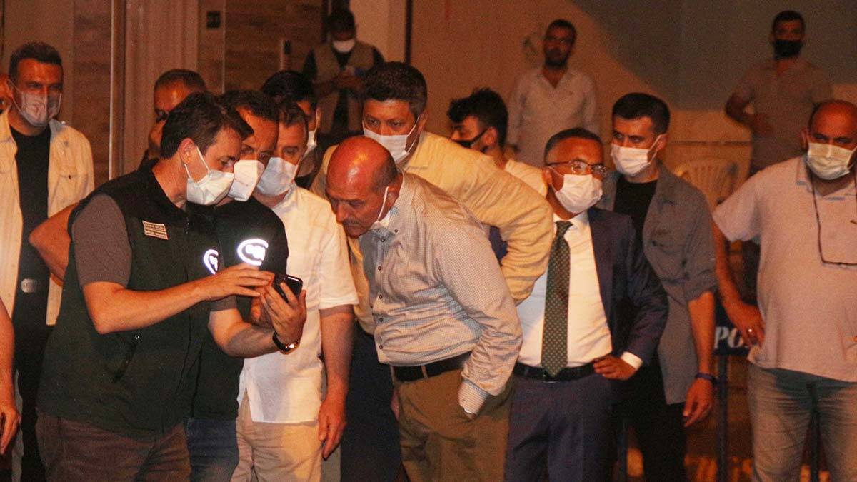 Bakan Soylu Artvin'de kuvvetli yağışa karşı uyardı