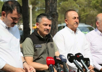 Bakanlar orman yangınlarında son durumu paylaştı