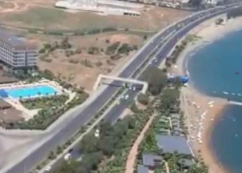 Bayramda havadan trafik denetimi