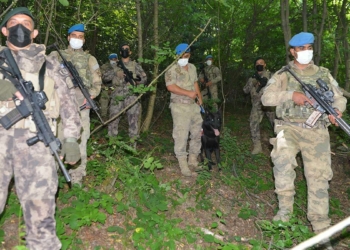 Bursa'da Özel Harekat ile yangın tedbiri