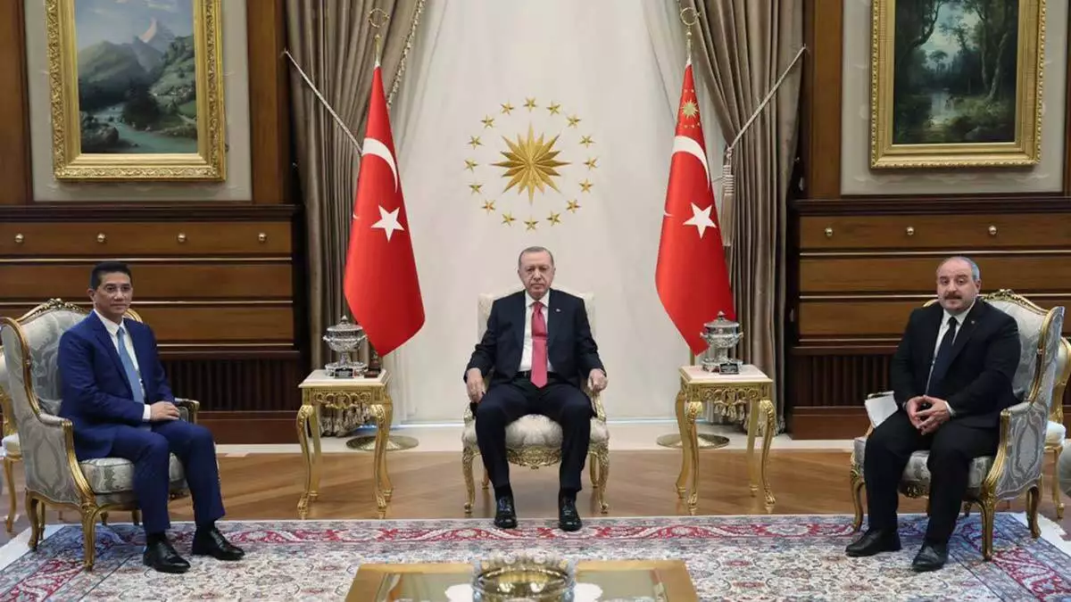 Cumhurbaskani erdogan malezyali bakani kabul etti 2 - dış haberler - haberton