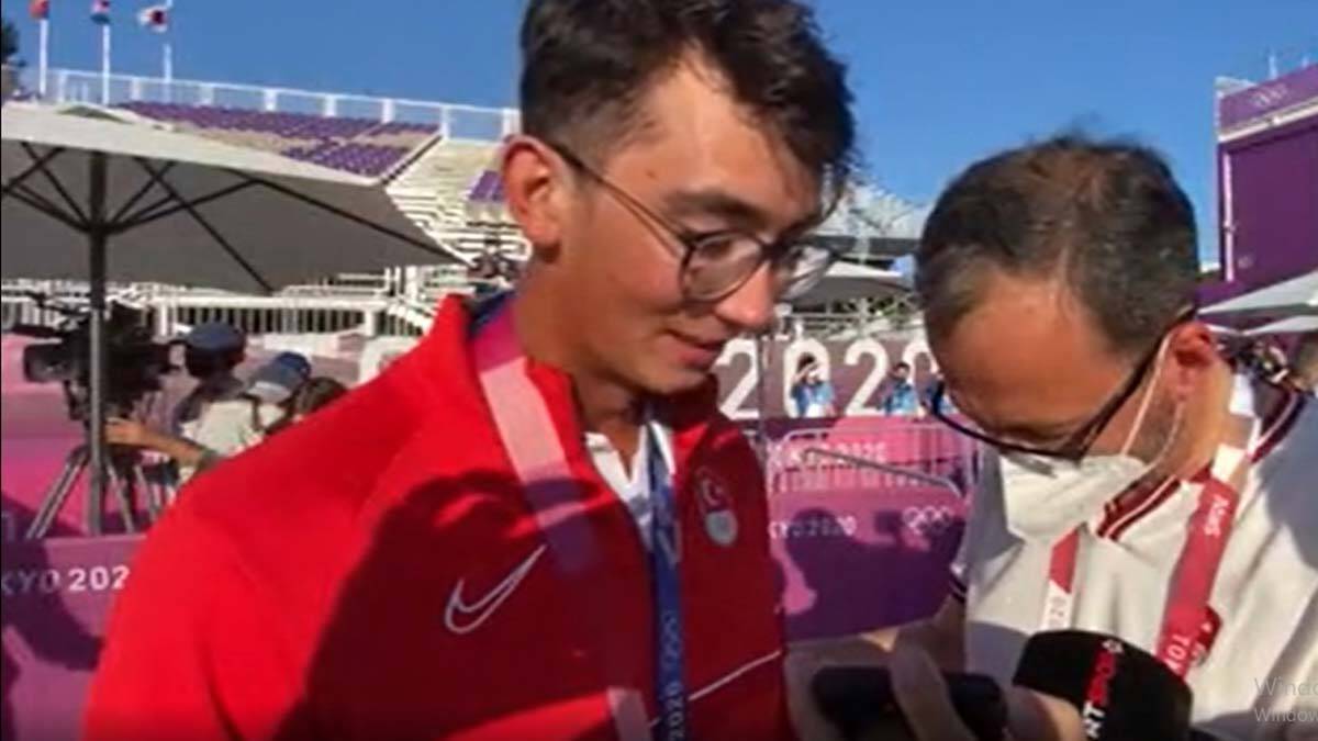 Cumhurbaşkanı milli okçuyu tebrik etti