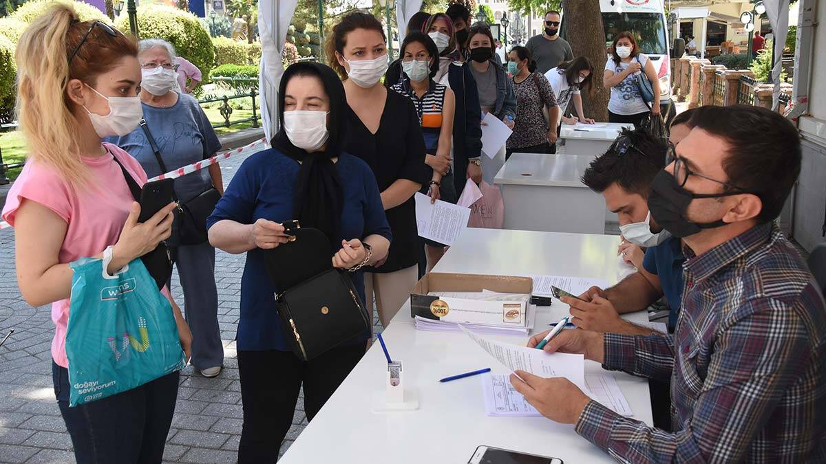 Eskişehir aşı tablosuna göre mavi kategoriye geçti