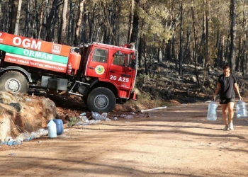 Fethiye'de 5 hektar ormanlık alan zarar gördü