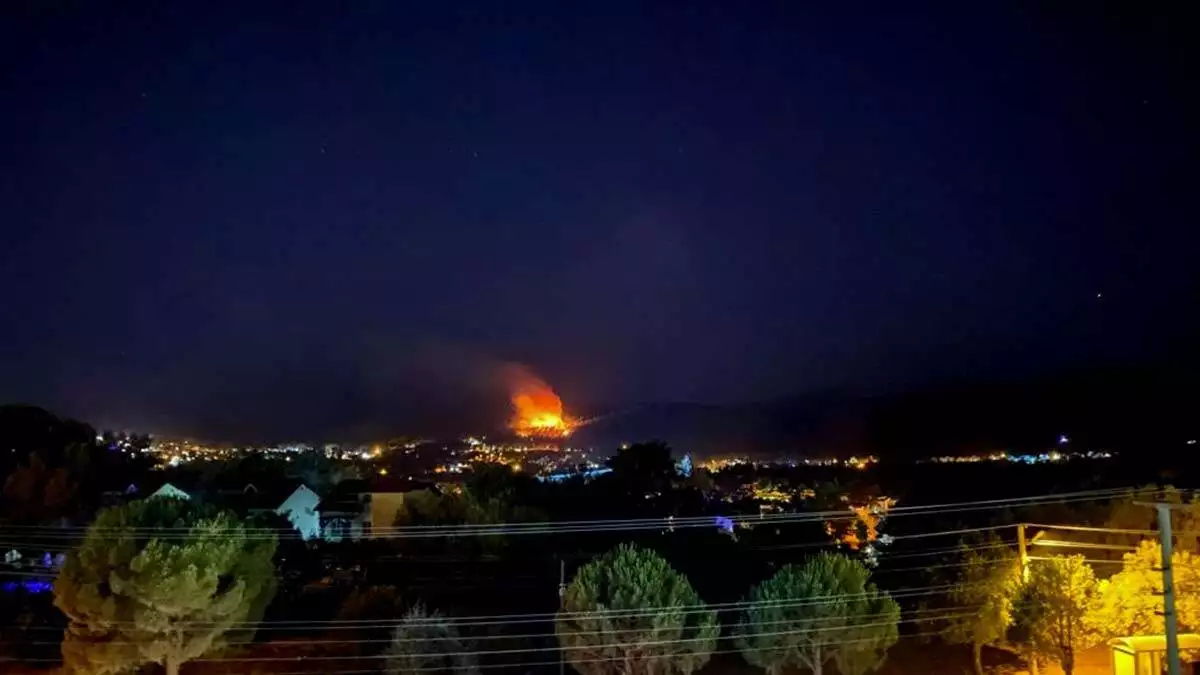 Fethiye'de orman yangını kontrol altına alındı