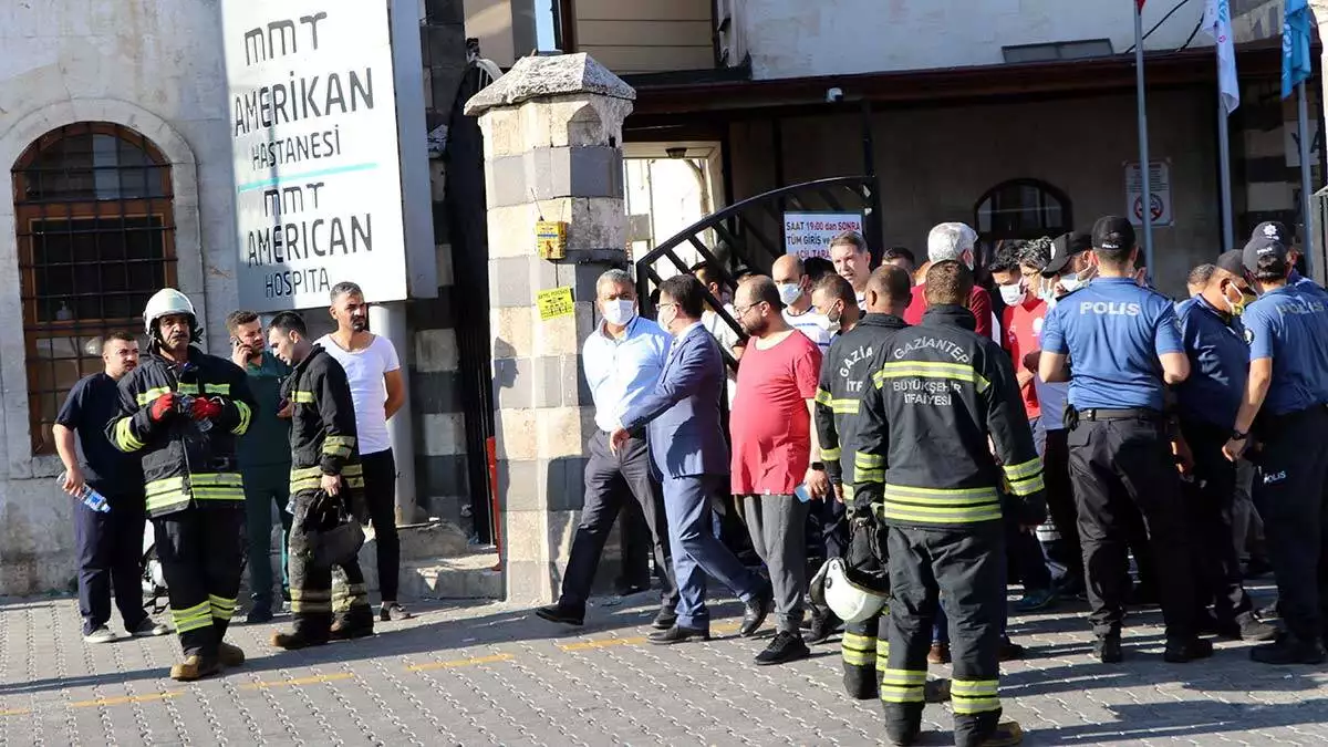 Gaziantepte hastane yangininda 46 hasta nakledildi 1 - yaşam - haberton