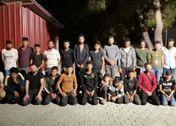 Hatay'da 37 kaçak göçmen yakalandı