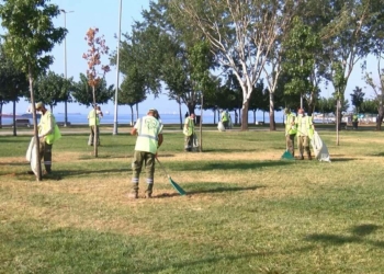 İstanbul'da tatil haftasında 817 ton çöp toplandı