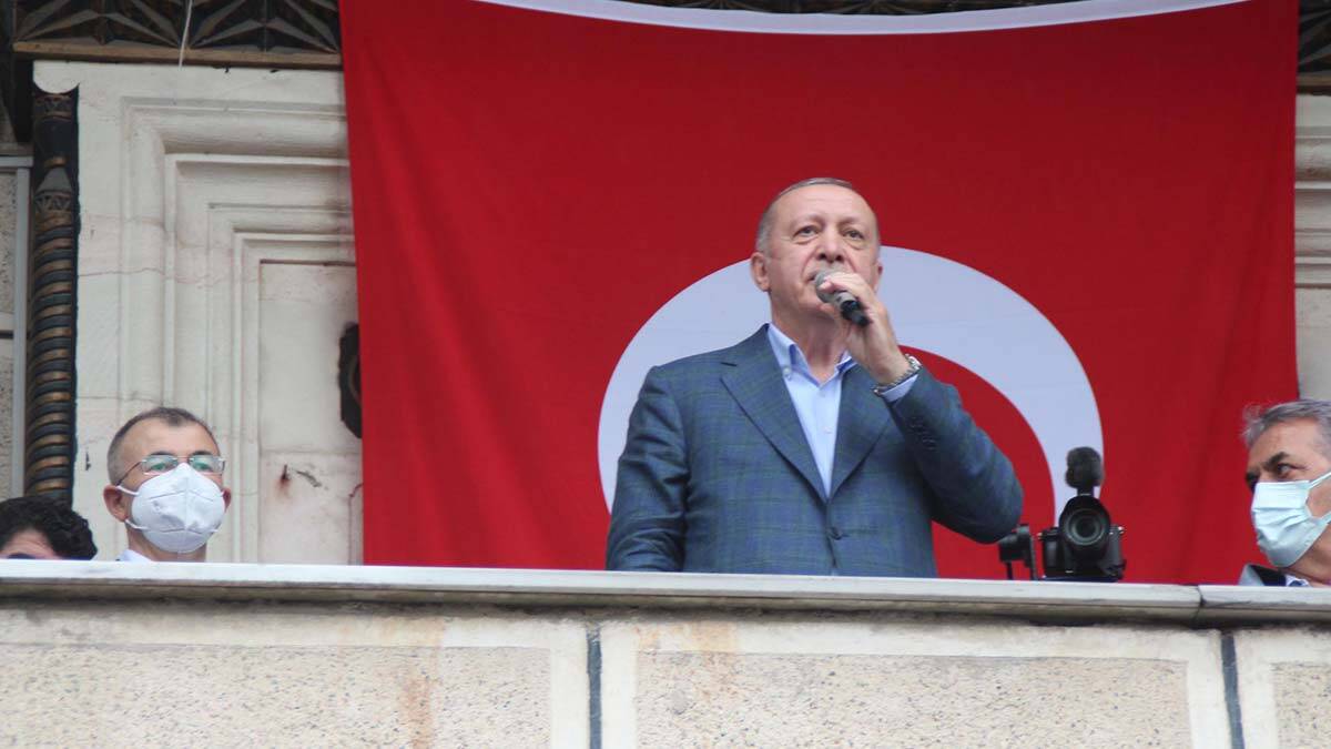 Karadeniz gazı ilk kez yerinde yandı