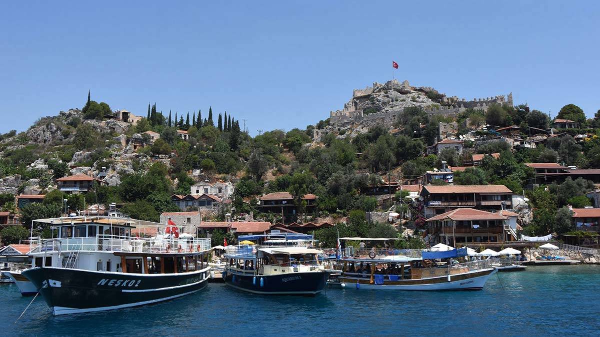 Kekova pandemi sonrası eski günlerine döndü