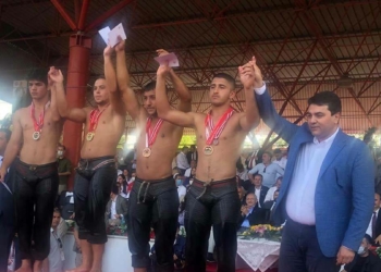 Kırkpınar Yağlı Güreşlerinde birinci belli oldu