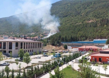 Konya'da çıkan yangın söndürüldü