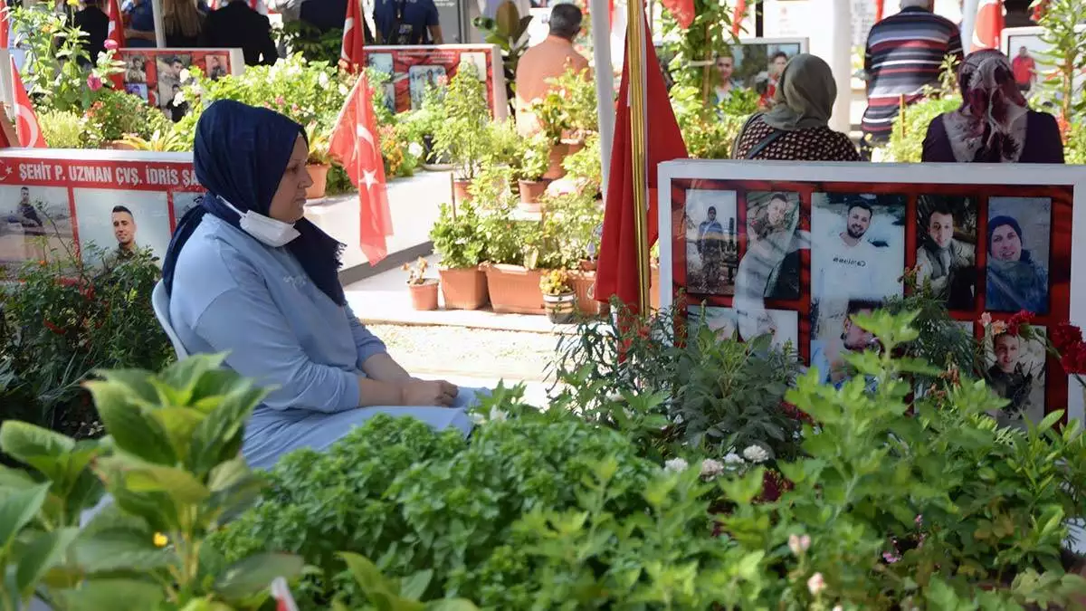 Mersinde bayram oncesi sehitlik ziyareti - yerel haberler - haberton