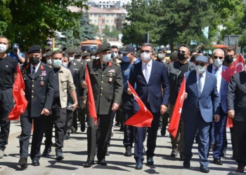 Mustafa Kemal Atatürk'ün Erzurum'a Gelişi Kutlandı