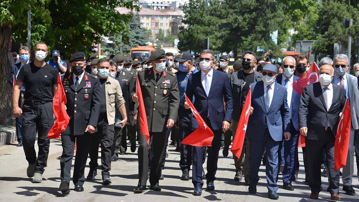 Mustafa Kemal Atatürk'ün Erzurum'a Gelişi Kutlandı