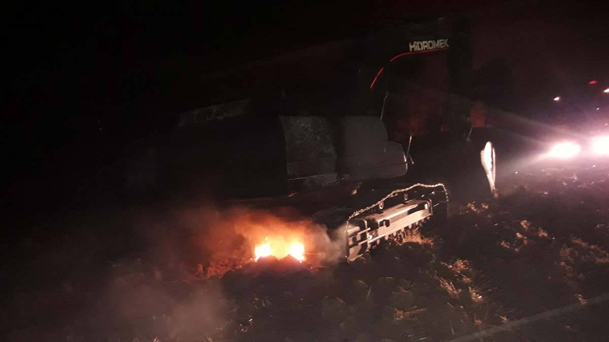 Osmaniye'de yangının hızı kesildi