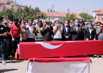 Pençe Harekatı şehidi son yolculuğuna uğurlandı