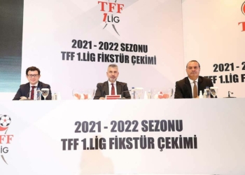 TFF 1'inci lig fikstürü çekildi