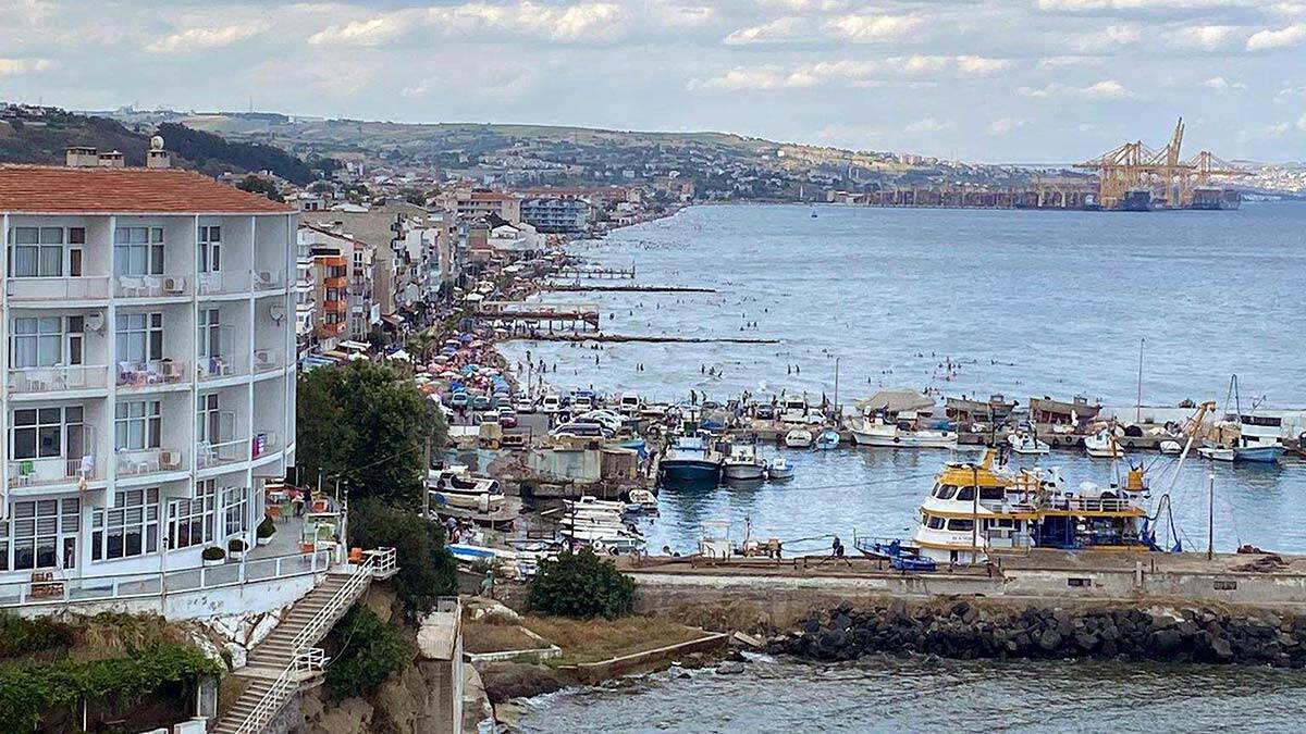 Tekirdağ'da tatilin son 4 gününde 250 top çöp toplandı