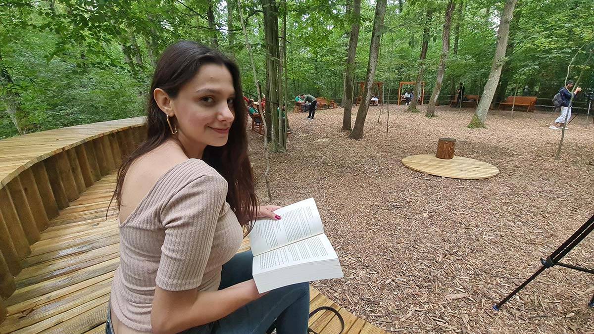 Türkiye'nin İlk Orman Kütüphanesinde 2 Bini Aşkın Kitap