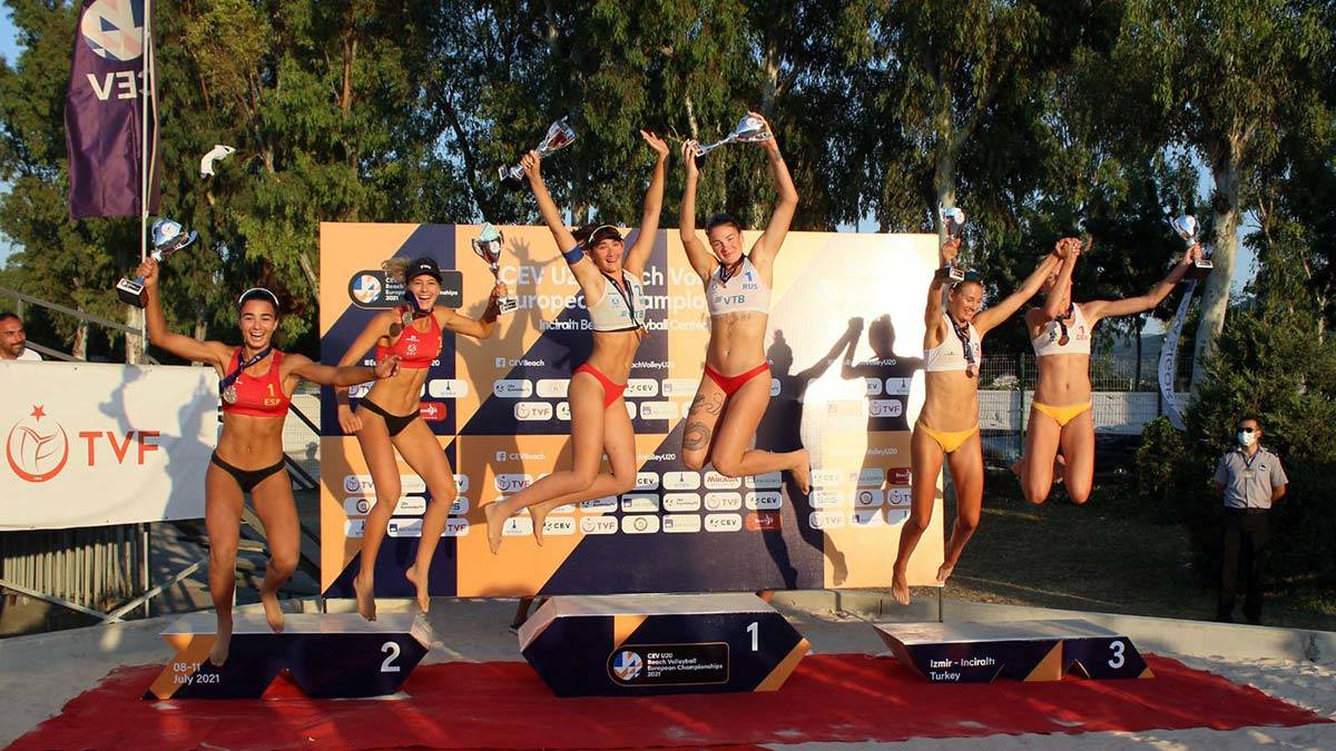 U20 Plaj Voleybolunda şampiyon belli oldu