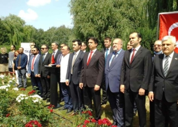 Ukrayna'da 15 Temmuz yıl dönümü için anma töreni_2