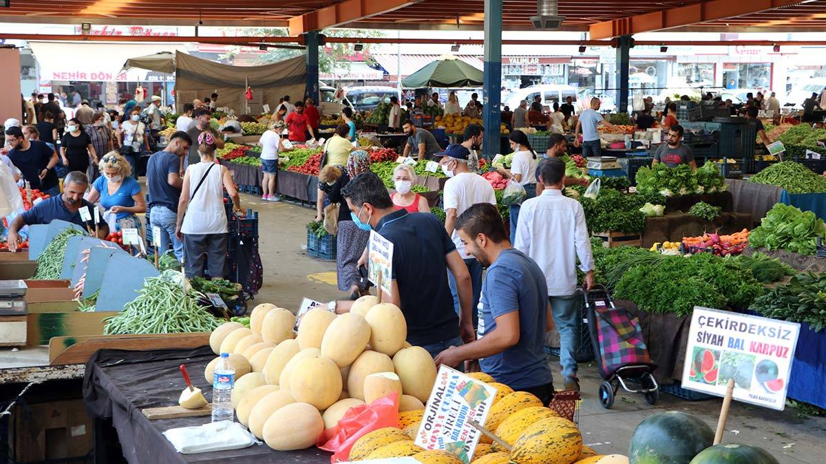Adana'da aşırı sıcak meyve ve sebzeleri yaktı