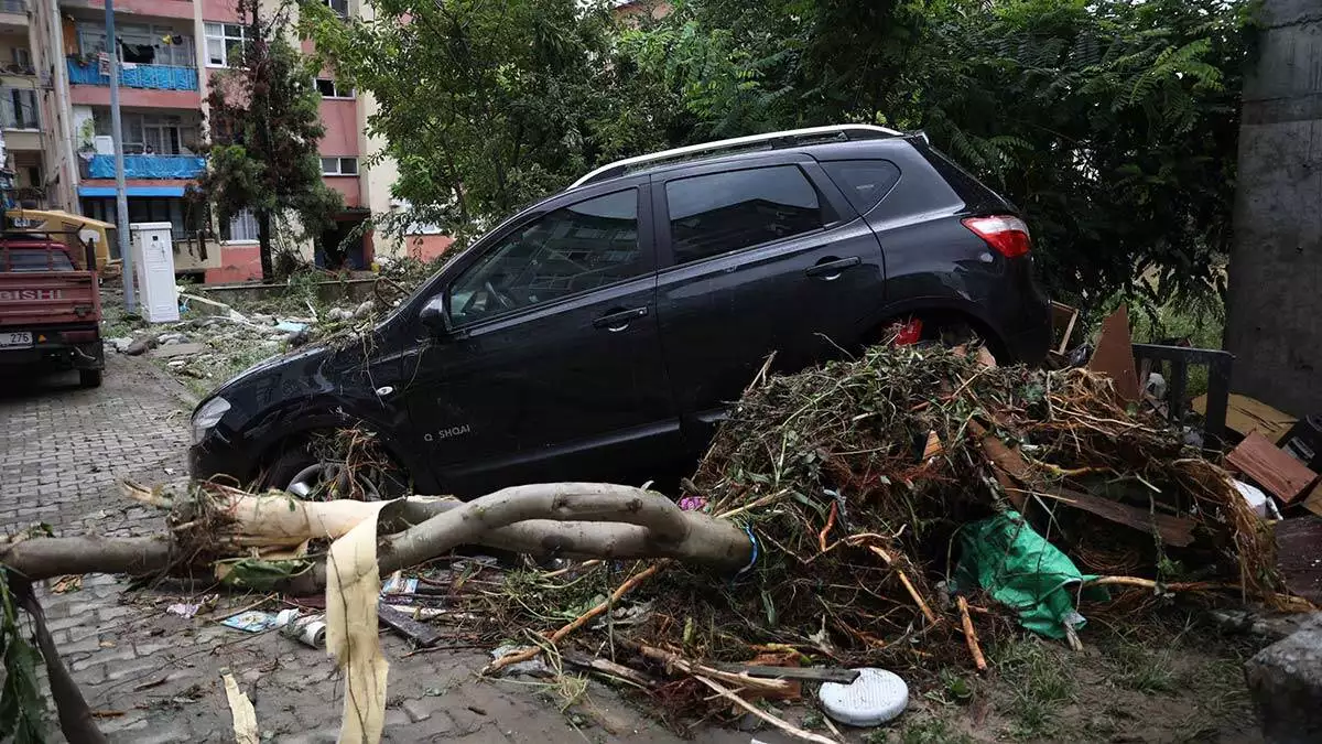 Artvin'de sel gitti, çamur kaldı; 1 kişi aranıyor