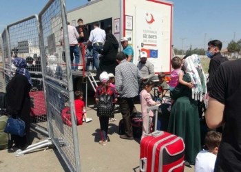 21 bin 500 Suriyeli Sınır Kapısı'ndan geçiş yaptı
