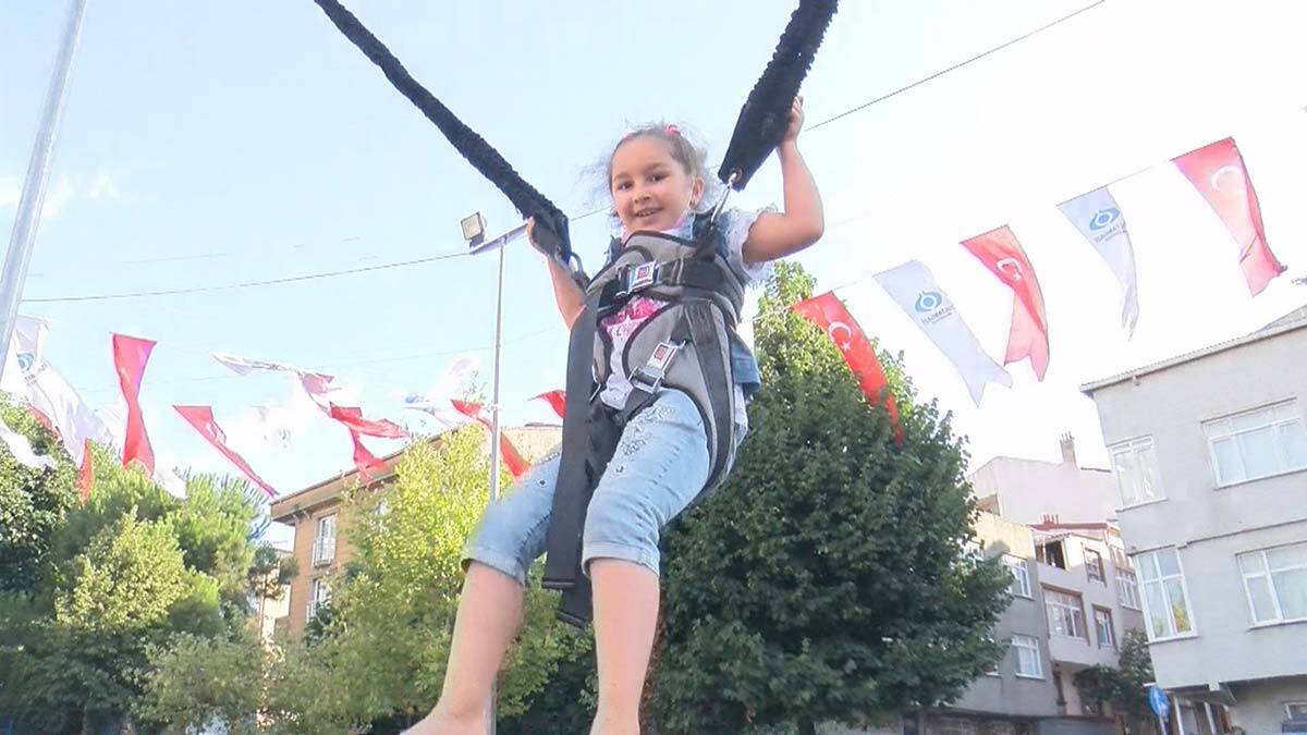 2 günde 3 bin 500 çocuk eğlendi