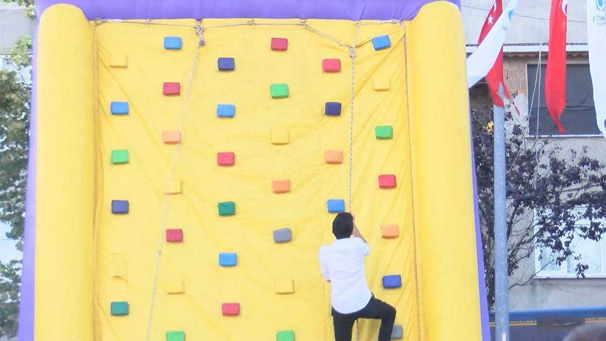 2 günde 3 bin 500 çocuk eğlendi