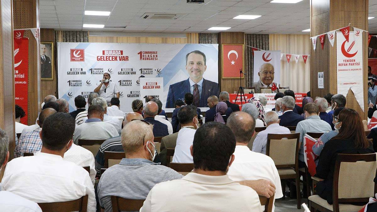 Erbakan 1'nci Olağan Kongresinde konuştu