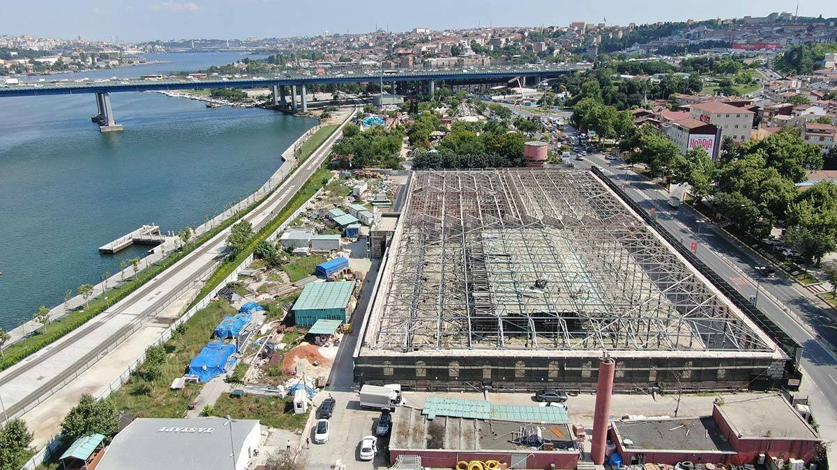 Feshane'nin restorasyonun yüzde 60 tamamlandı