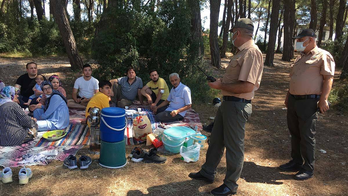 Ormanlarda piknik yasağı