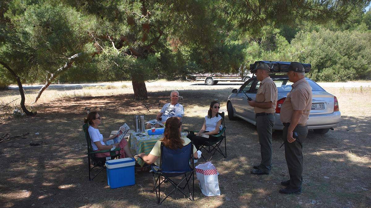 Ormanlarda piknik yasağı