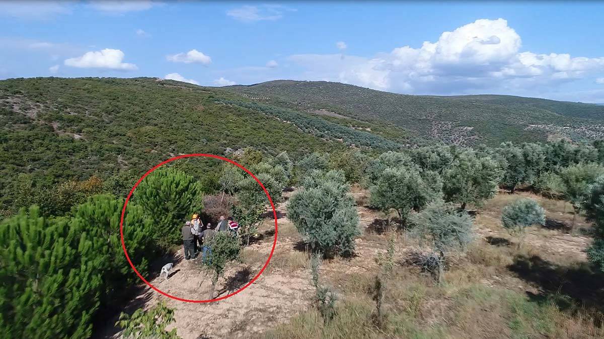 Kaçak avcılar dronla yakalandı