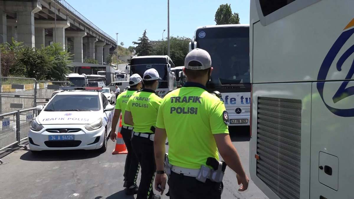 Kurban Bayramı öncesi şehirlerarası otobüslere denetim