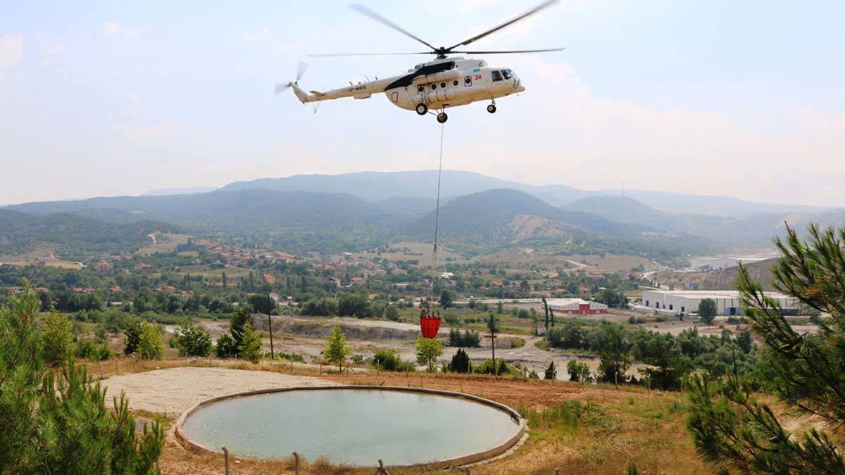 Yangın söndürme havuzlarına girmeyin