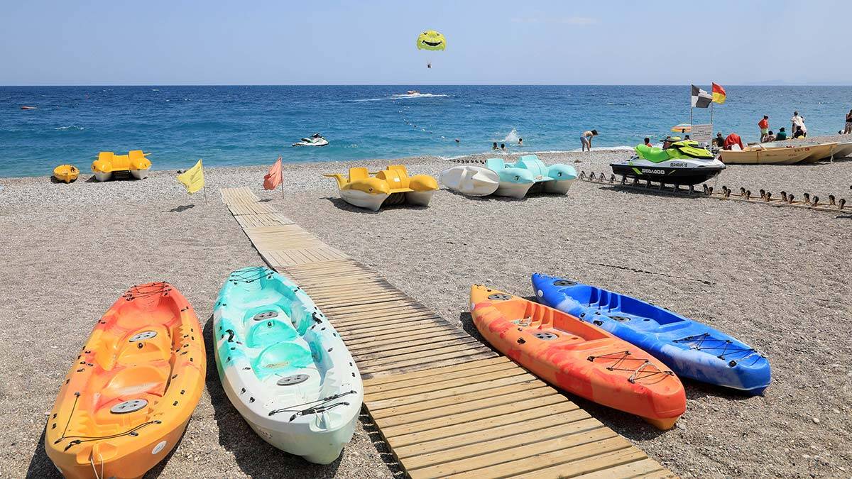 Tatilciler en çok parasailingi tercih ediyor