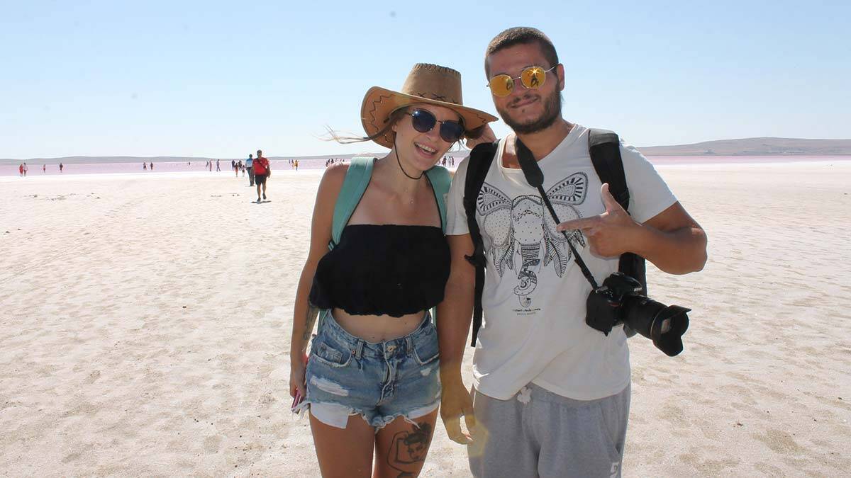 Tuz Gölü'ne yabancı turistler akın etti