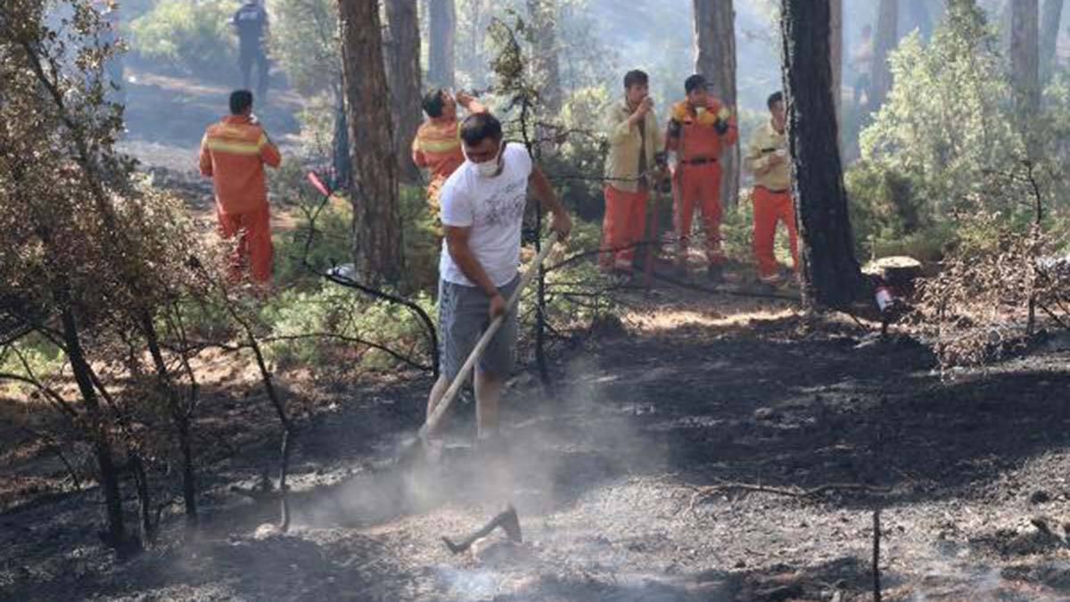 119 orman yangını kontrol altına alındı_