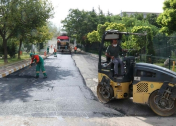 Çankaya Belediyesi asfalt çalışmalarına hız verdi