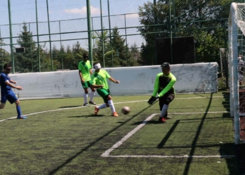 Çankaya Görme Engelliler Spor Kulübü'nün galibiyet sevinci