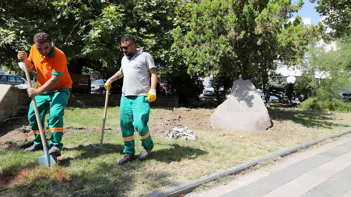 Şili Meydanı ve Şili Parkı yenileniyor