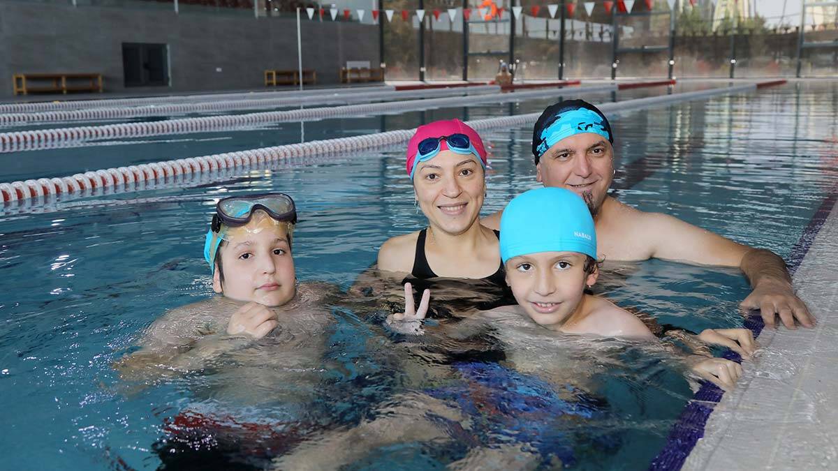 Yüzme havuzlarına yoğun ilgi