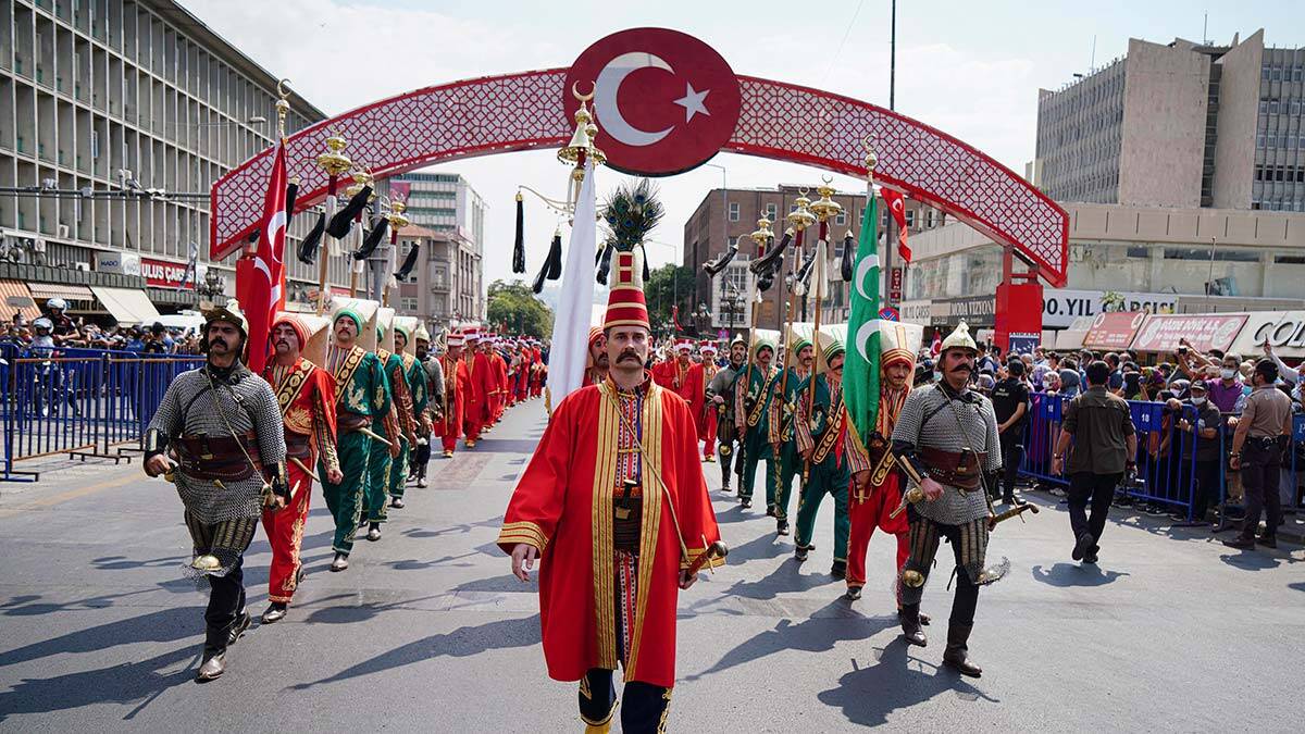 Ankara'da 30 Ağustos kortej yürüyüşü