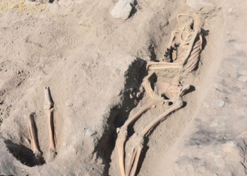 Arslantepe Höyüğü'nde bin yıllık mezarlar bulundu